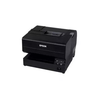 Impresora de inyección de tinta POS Epson TM-J7700 (C31CF70321PH) — 98 mm/s, 83 mm de ancho de impresión, Ethernet y USB con cable, Blanco