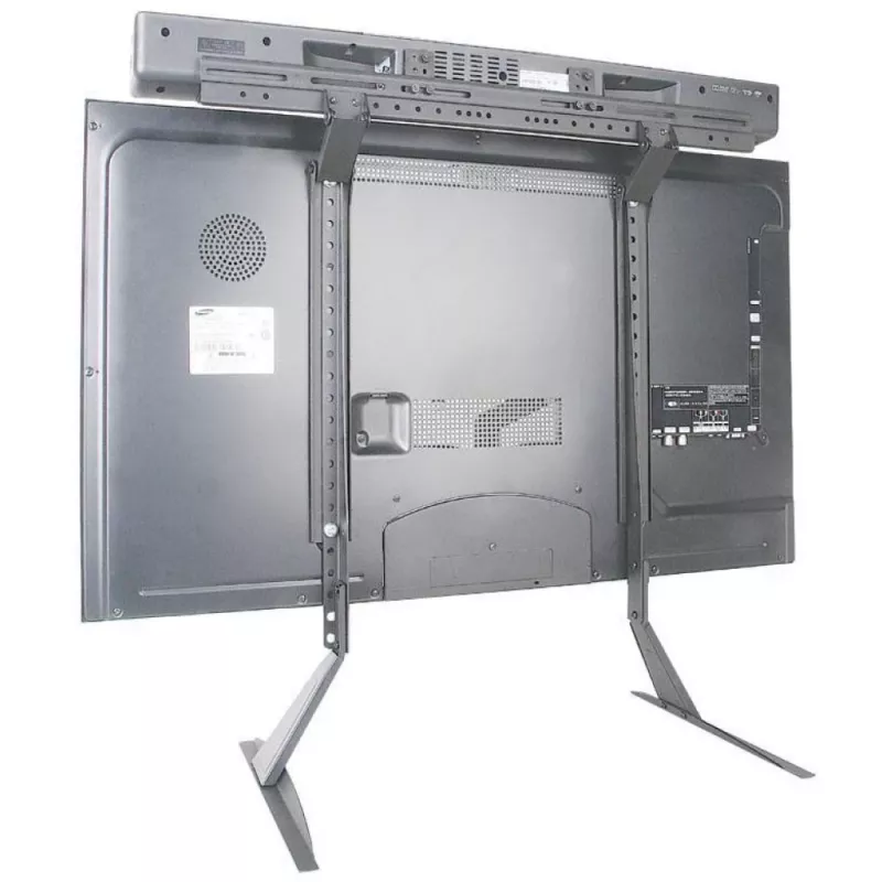 Techly Soporte para barra de sonido de 10kg para TV o Soporte TV Negro ICA-PLB 102S