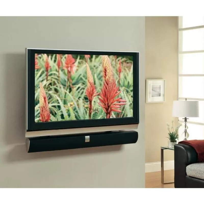 Techly Soporte para barra de sonido de 10kg para TV o Soporte TV Negro ICA-PLB 102S