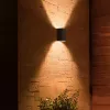 Aplique de pared Philips Hue White and Colour Ambience Resonate LED negro