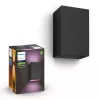 Aplique de pared Philips Hue White and Colour Ambience Resonate LED negro
