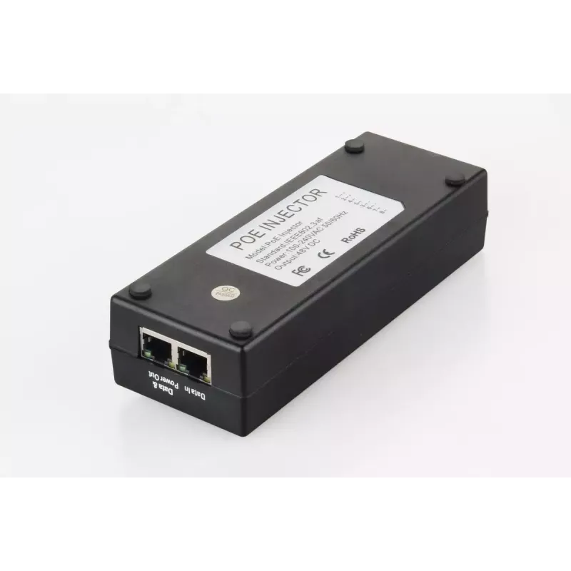 Microconnect POEINJ-15W-UK Adaptador PoE 10 Gigabit Ethernet 48 V