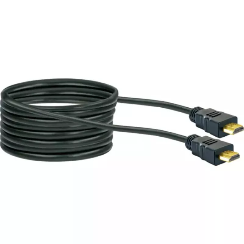 Cable HDMI SCHWAIGER HDM100 013 — 10 m, HDMI Type-A macho-macho, contactos dorados, negro