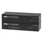 Extensor AV ATEN CE775 transmisor y receptor AV negro