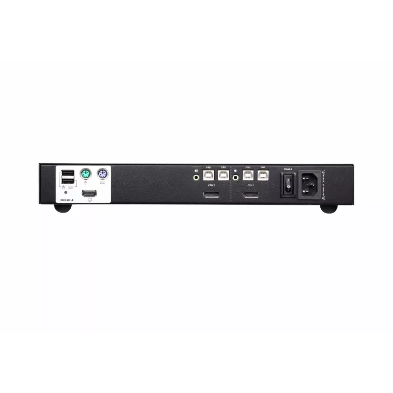 Switch KVM seguro USB DisplayPort ATEN de 2 puertos