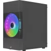 Caja de PC Aerocool Atomic Lite Mini Tower negra