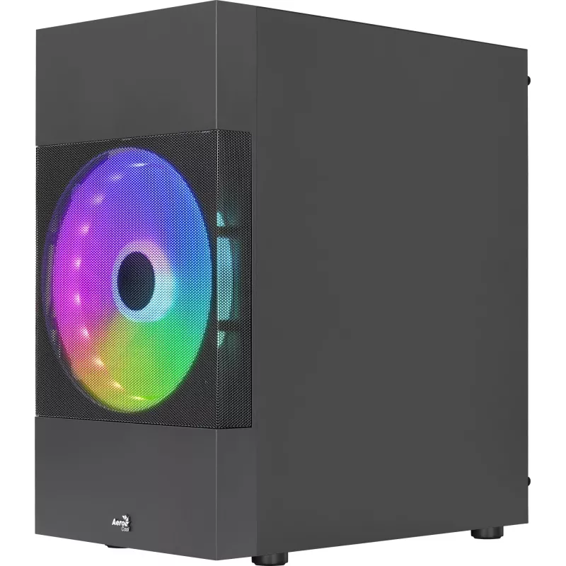 Caja de PC Aerocool Atomic Lite Mini Tower negra
