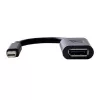 Adaptador de cable de vídeo DELL 470-13627 0,203 m 20-Pin DisplayPort FM Apple Mini-DisplayPort M Negro