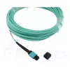 Cable de fibra óptica BlueOptics 9380014-10M MPO a 4x LC, 10 m, OM3, aqua