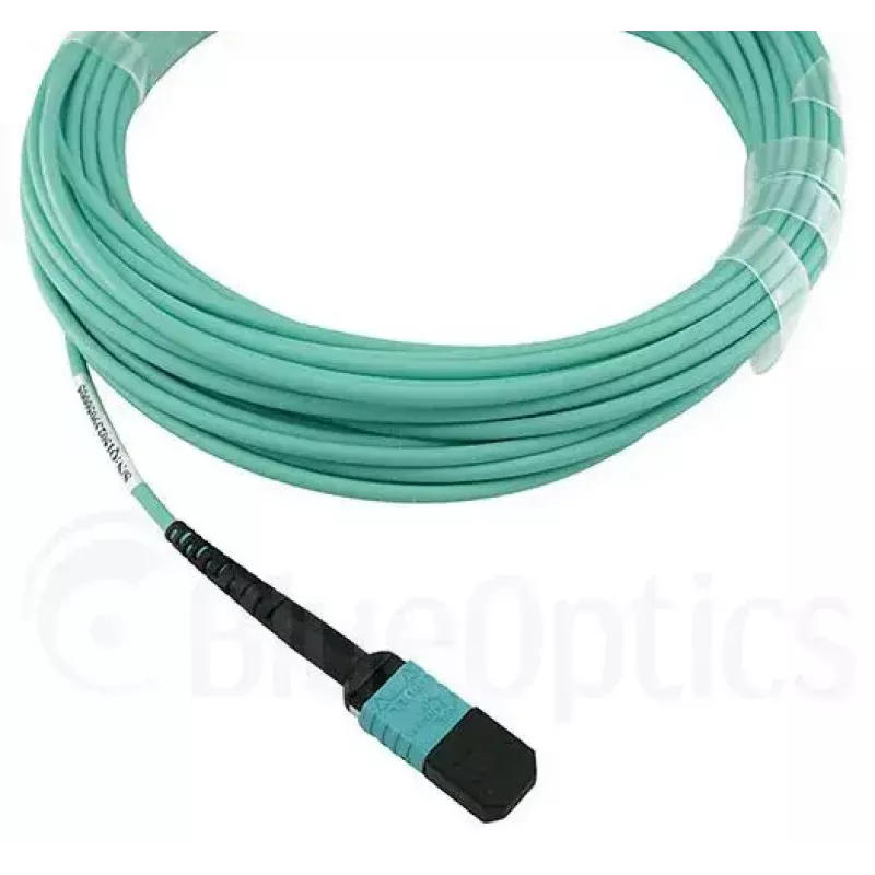 Cable de fibra óptica BlueOptics MTP-4LC-M10M 10 m OM3 MTP a 4×LC dúplex completo