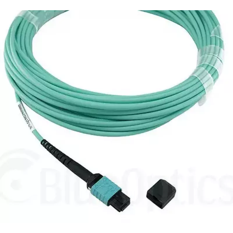 Cable de fibra óptica BlueOptics MTP-4LC-M10M 10 m OM3 MTP a 4×LC dúplex completo