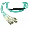Cable de fibra óptica BlueOptics MTP-4LC-M10M 10 m OM3 MTP a 4×LC dúplex completo
