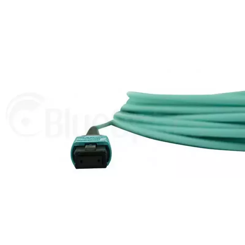Cable de fibra óptica BlueOptics OCTCABLE10M-SR 10 m OM3 MPO a 4×LC aguamarina