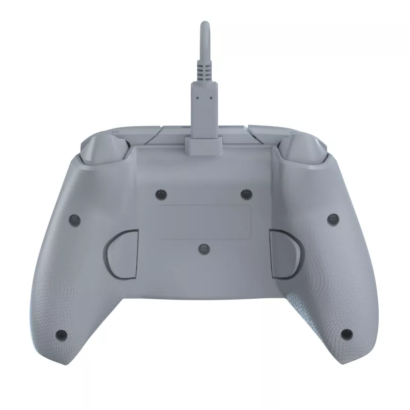 PDP Afterglow Wave gris USB Gamepad analógico / digital PC, Xbox One, Xbox Series S, Xbox Series X