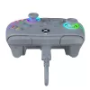 PDP Afterglow Wave gris USB Gamepad analógico / digital PC, Xbox One, Xbox Series S, Xbox Series X