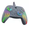 PDP Afterglow Wave gris USB Gamepad analógico / digital PC, Xbox One, Xbox Series S, Xbox Series X
