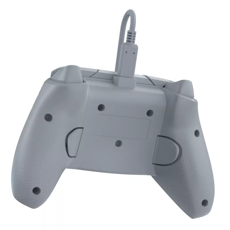 PDP Afterglow Wave gris USB Gamepad analógico / digital PC, Xbox One, Xbox Series S, Xbox Series X