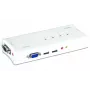 Conmutador KVM Trendnet TK-409K USB VGA 2048x1536 1,6 m con cable azul