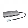 i-tec Metal USB-C Nano Dock HDMI/VGA con LAN + cargador universal 77 W