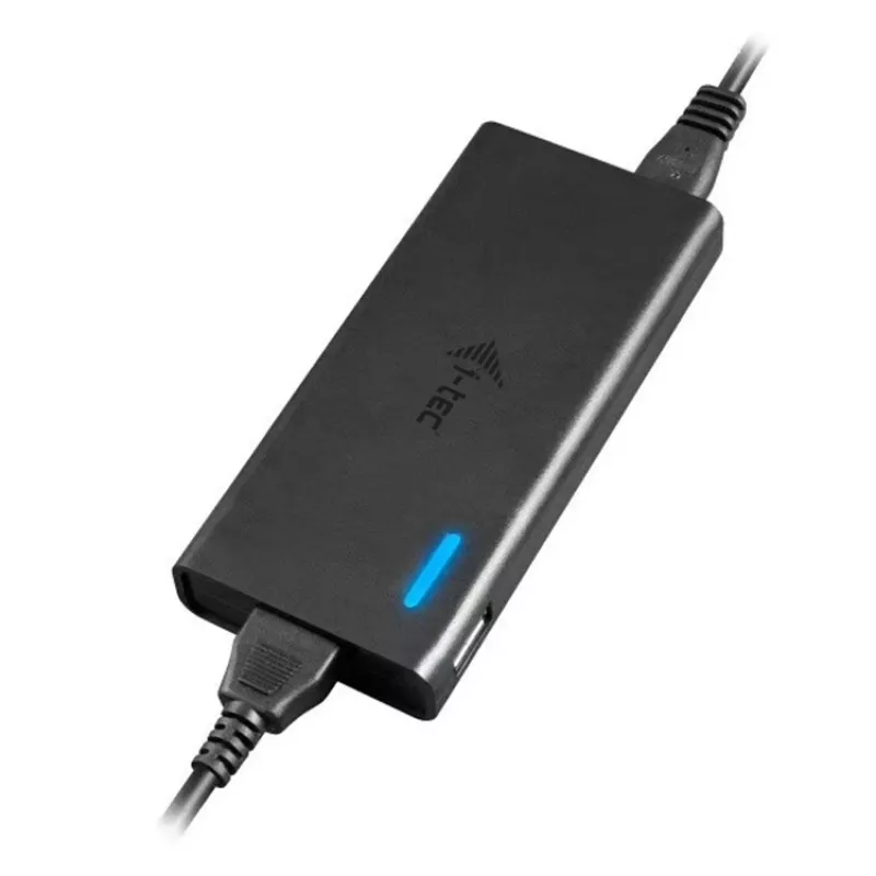 i-tec Metal USB-C Nano Dock HDMI/VGA con LAN + cargador universal 77 W