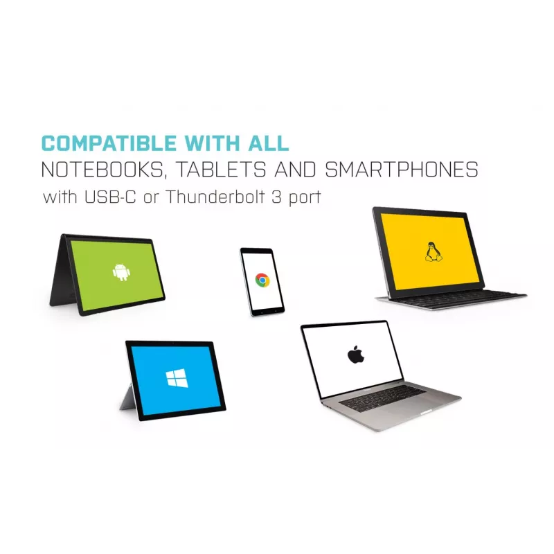i-tec Metal USB-C Nano Dock HDMI/VGA con LAN + cargador universal 77 W