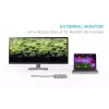 i-tec Metal USB-C Nano Dock HDMI/VGA con LAN + cargador universal 77 W