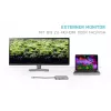 i-tec Metal USB-C Nano Dock HDMI/VGA con LAN + cargador universal 77 W