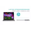 i-tec Metal USB-C Nano Dock HDMI/VGA con LAN + cargador universal 77 W