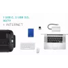 i-tec Metal USB-C Nano Dock HDMI/VGA con LAN + cargador universal 77 W