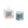 Peach PO102 sacapuntas eléctrico azul, blanco