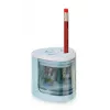 Peach PO102 sacapuntas eléctrico azul, blanco