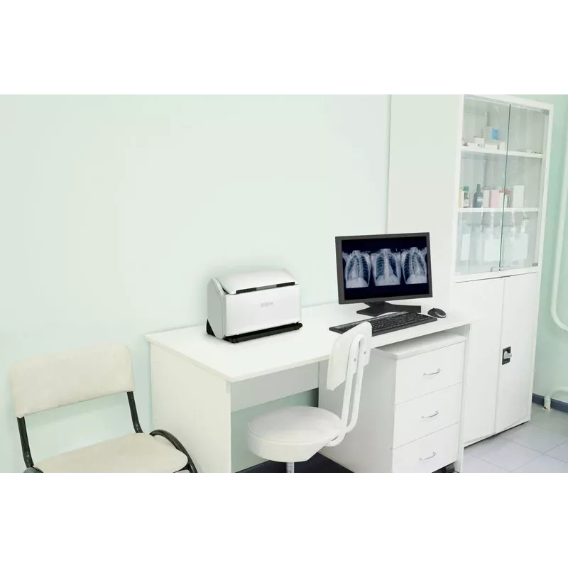 Escáner de alimentación Epson WorkForce DS-32000 600 x 600 DPI A3 blanco