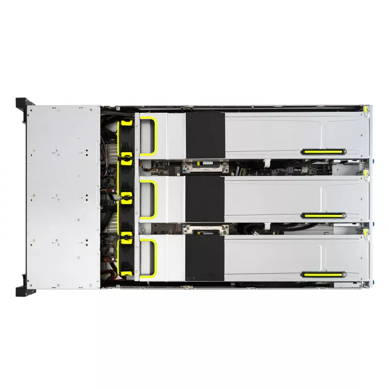 ASUS RS720-E11-RS24U Intel C741 Rack (2U) negro, plata