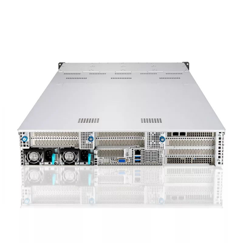 ASUS RS720-E11-RS24U Intel C741 Rack (2U) negro, plata