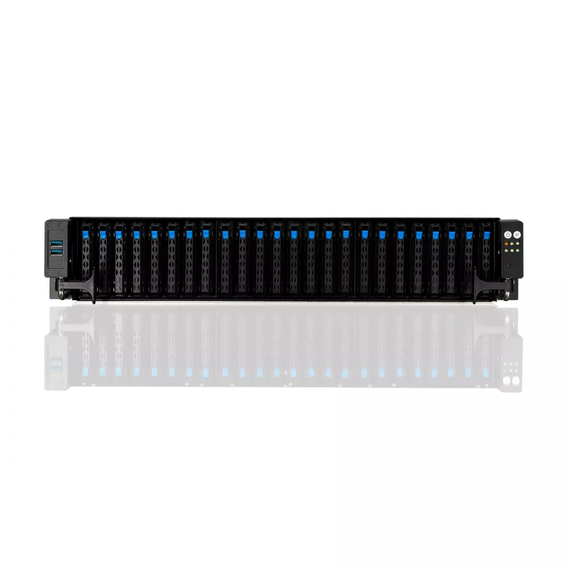 ASUS RS720-E11-RS24U Intel C741 Rack (2U) negro, plata