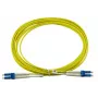 BlueOptics AK345A-BO Cable de fibra óptica InfiniBand 2 m LC amarillo