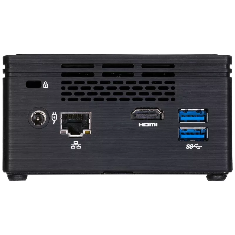 GIGABYTE GB-BPCE-3455 PC/workstation barebone PC de 0,69 litros negro J3455 BGA 1296 1,5 GHz