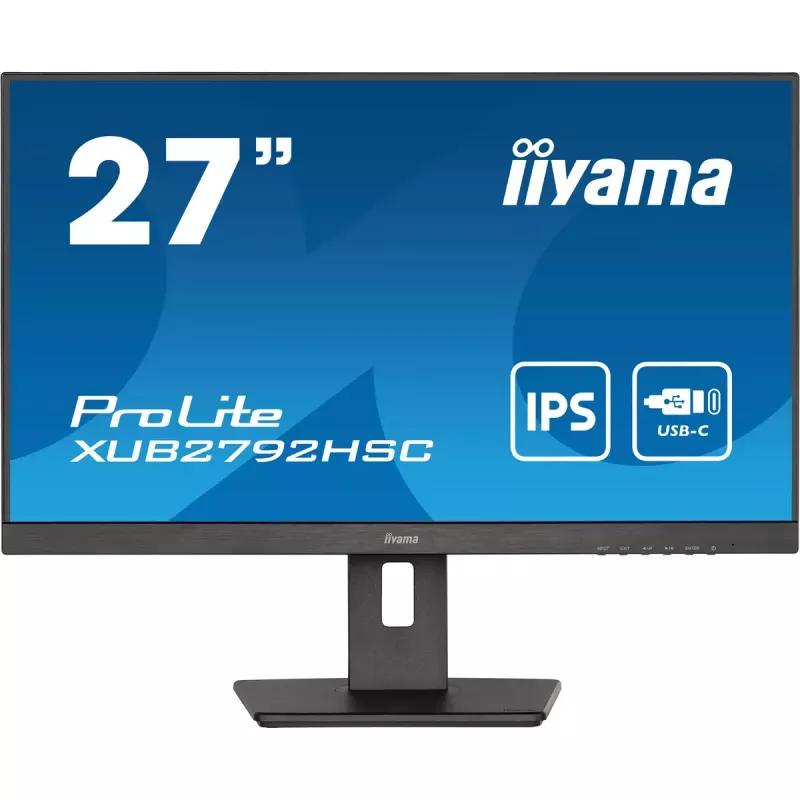 iiyama ProLite XUB2792HSC-B5 monitor de ordenador 68,6 cm (27 inch) 1920 x 1080 píxeles Full HD LED negro