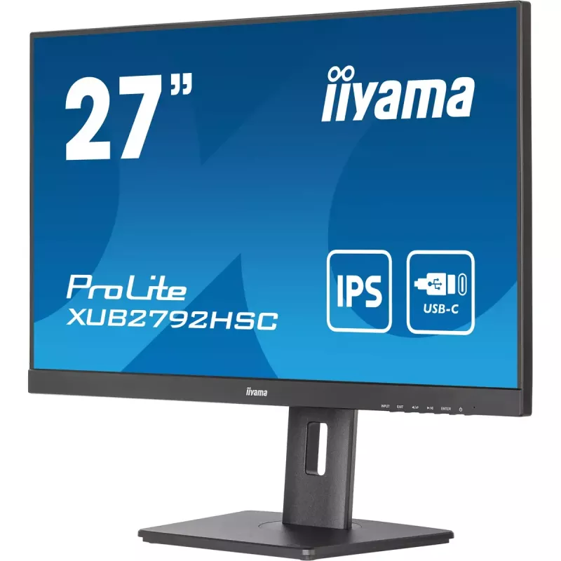 iiyama ProLite XUB2792HSC-B5 monitor de ordenador 68,6 cm (27 inch) 1920 x 1080 píxeles Full HD LED negro