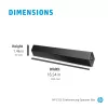 Z G3 sistema de conferencia con barra de sonido, negro