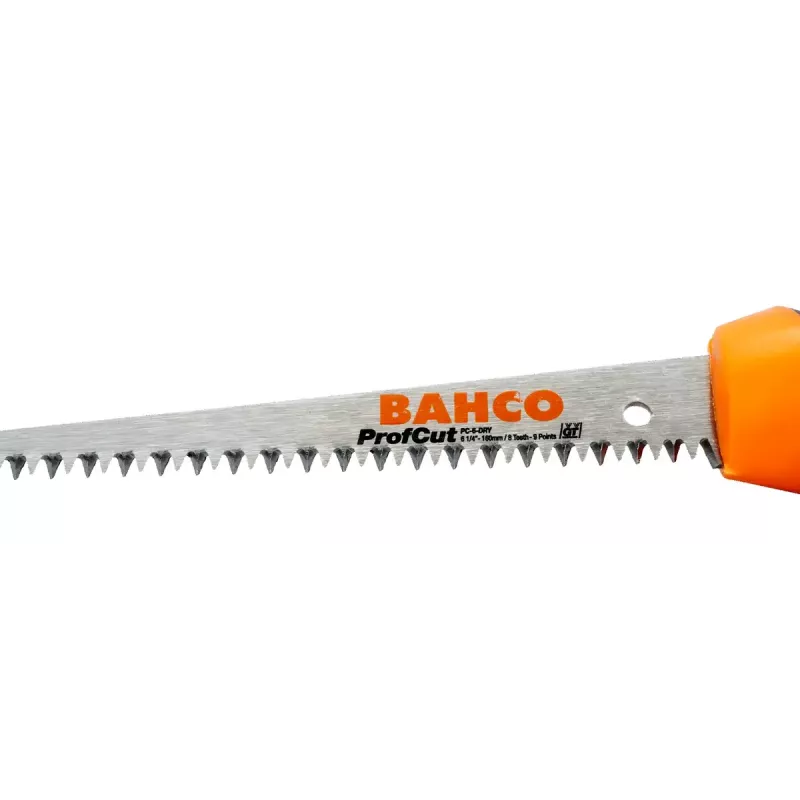 Sierra de mano Bahco PC-6-DRY 16 cm negro rojo acero inoxidable