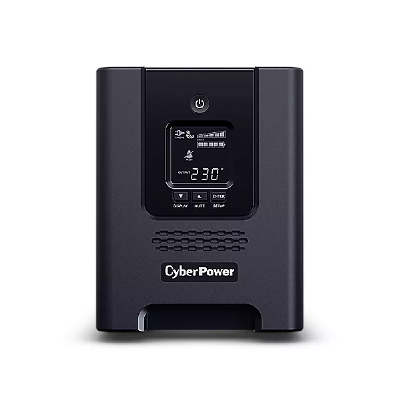 CyberPower PR2200ELCDSXL sistema de alimentación ininterrumpida (SAI) Line-Interactive 2,2 kVA 1980 W 9 salidas AC
