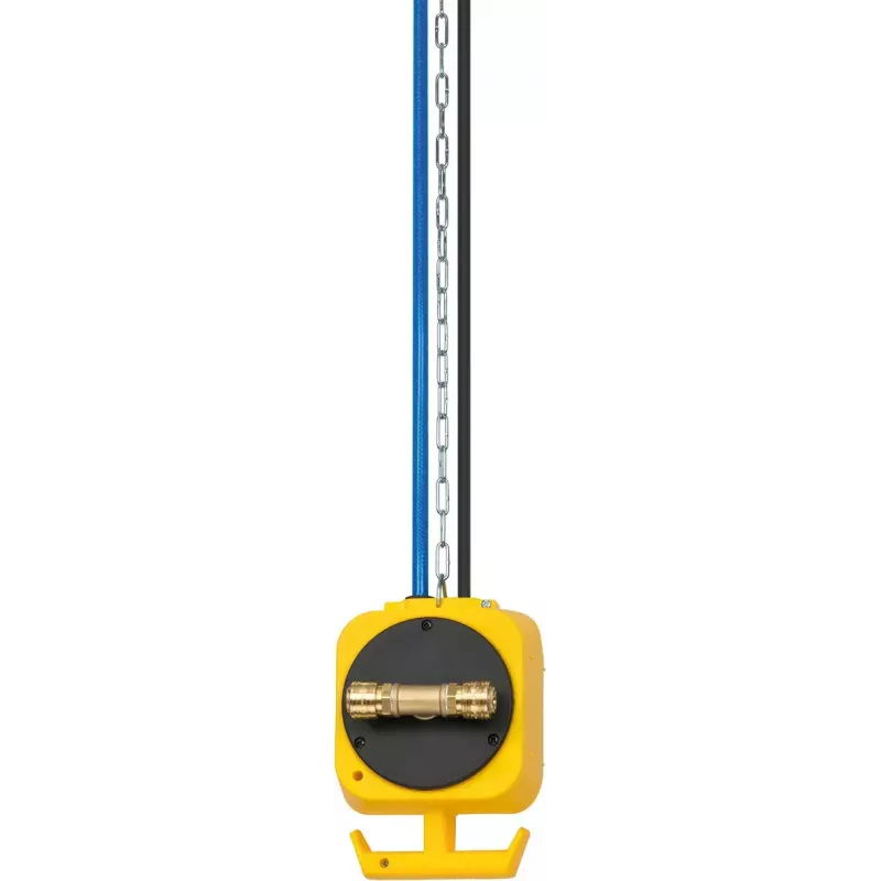 Alargador de corriente Brennenstuhl 1151160100 5m 4 tomas de CA para interior negro amarillo