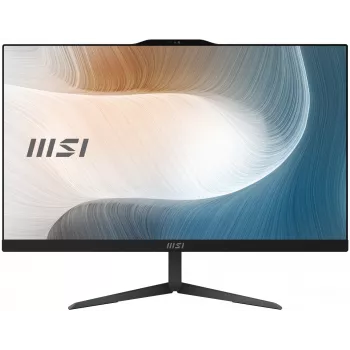 MSI Modern AM242 12M-1629XDE Intel® Core™ i3 i3-1215U 60,5 cm (23,8 inch) 1920 x 1080 píxeles All-in-One PC 8 GB DDR4-SDRAM 256 GB SSD Wi-Fi 6E (802.11ax) negro