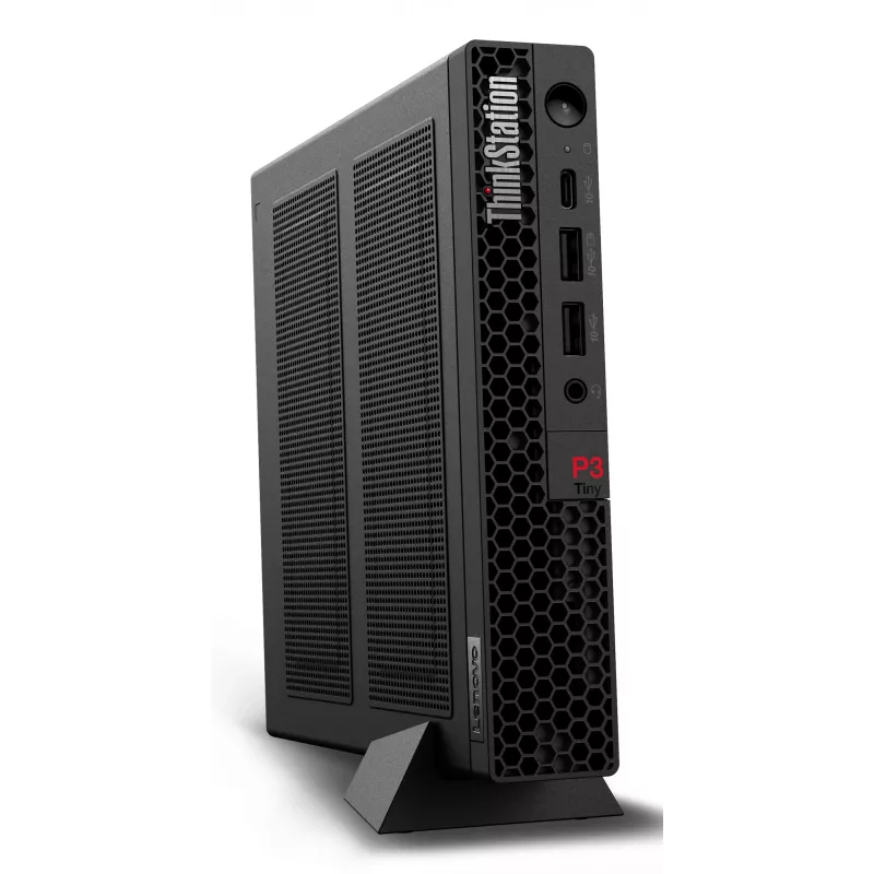 Lenovo ThinkStation P3 Tiny Intel® Core™ i7 i7-14700 16 GB DDR5-SDRAM 1 TB SSD Windows 11 Pro Mini-PC Estación de trabajo negro
