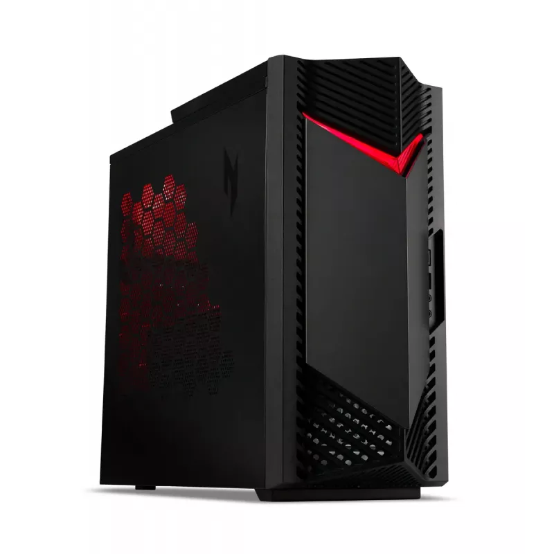 Acer NITRO 50 N50-656 PC de sobremesa, Intel Core i7-14700F, 32 GB DDR5 RAM, 1 TB SSD, NVIDIA GeForce RTX 5060, Windows 11 Home