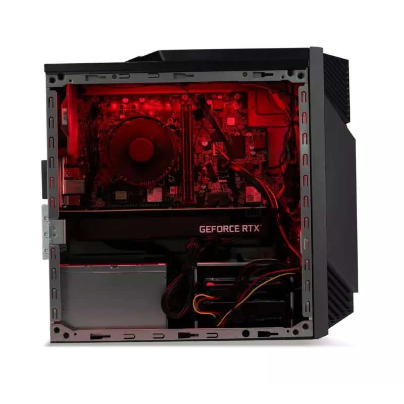 Acer NITRO 50 N50-656 PC de sobremesa, Intel Core i7-14700F, 32 GB DDR5 RAM, 1 TB SSD, NVIDIA GeForce RTX 5060, Windows 11 Home