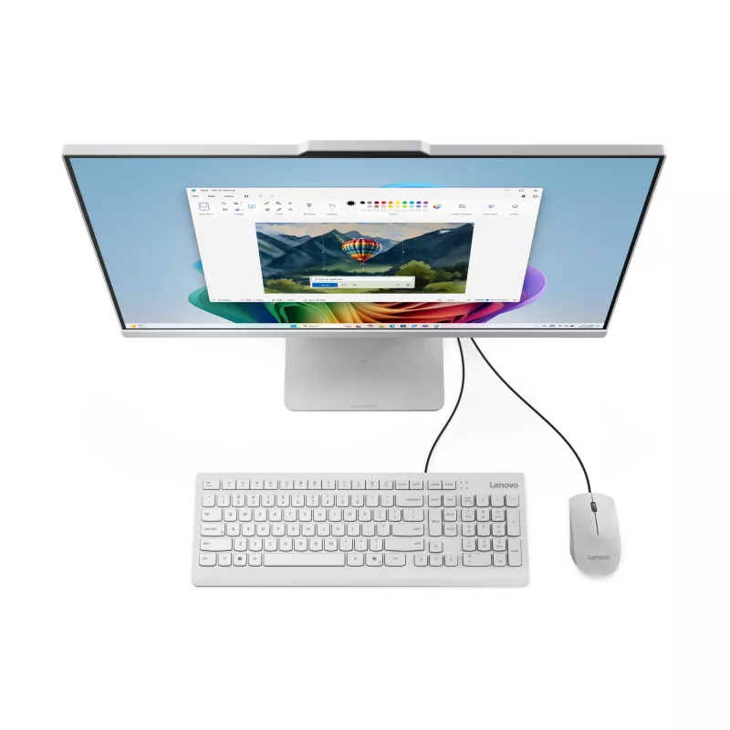 Lenovo IdeaCentre AIO 27AKP10 AMD Ryzen™ 7 250 68,6 cm (27 inch) 1920 x 1080 píxeles All-in-One PC 32 GB DDR5-SDRAM 1 TB SSD Windows 11 Home Wi-Fi 6 (802.11ax) Gris