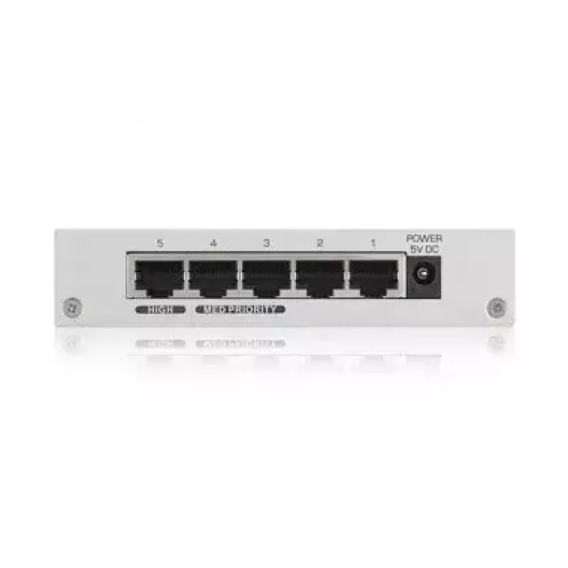Zyxel GS-105B v3 No gestionado L2+ Gigabit Ethernet (10/100/1000) Plata