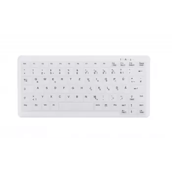 Teclado médico Contour Design Active Key Contour ClassicClean IP68 Mini Cableado Blanco DE C4110